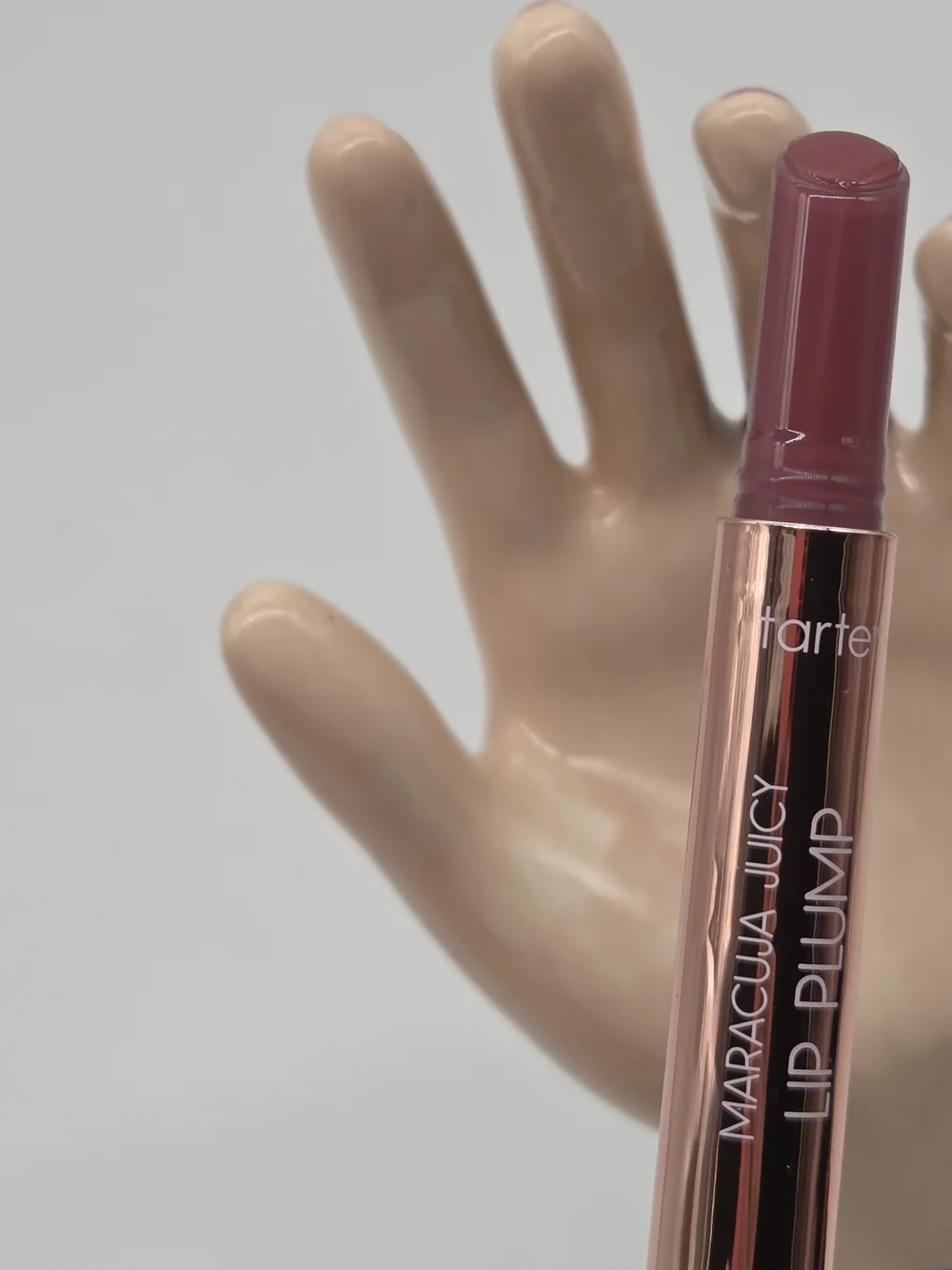 Tarte Maracuja Juicy Lip Plump on Strawberry Shortcake